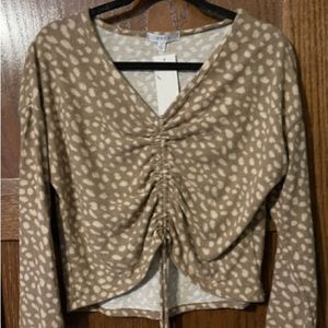 GAZE loungewear Rouched Top